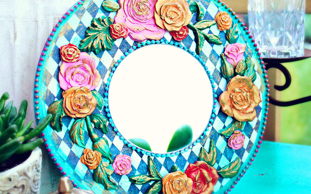 Boho Victorian Floral Mirror With Mark Montano